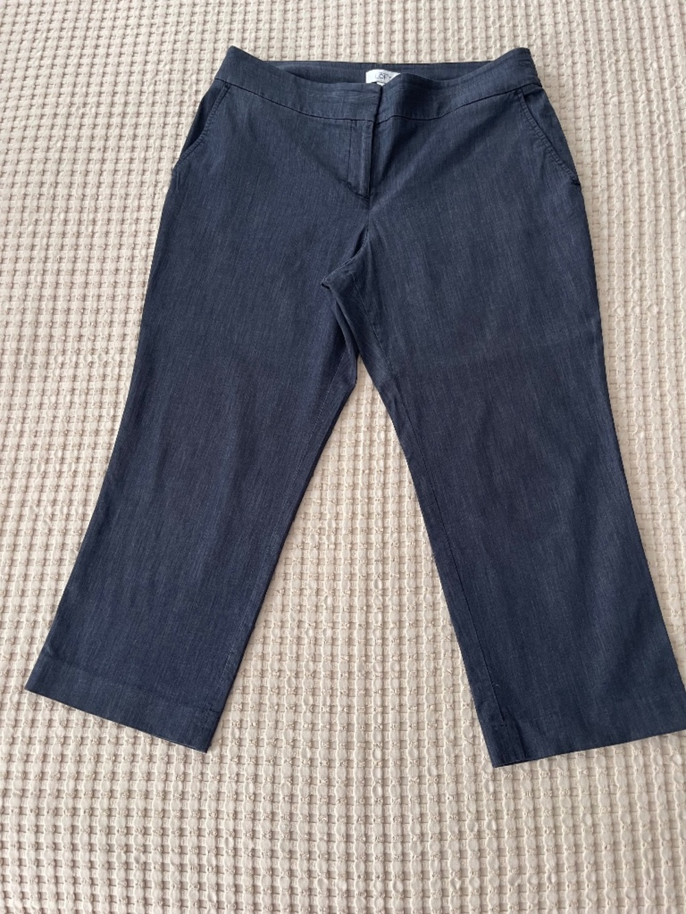 LOFT Julie Pants Women's Size 12 Gray Blue
